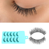 Handmade Fake Eyelashes Natural Fashion New Long Thick Cross 5 Pairs Makeup Beauty False Eyelashes Eye Lashes Extension