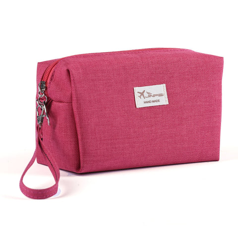 2017 Korean Style Toiletry Bags Canvas Travel Cosmetic Bag Small Organizer Women Makeup Bag Neceser Make up Case Beauty Storage