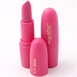Hot Sale Fashion Color Beauty Red Lips Baton Matte Lip Stick Waterproof Makeup Pigment Brown Nude Matte Lipstick Pencils
