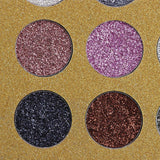 1PC Glitter Injections Pressed Glitters Single Eyeshadow Diamond Rainbow Makeup Cosmetic Eye shadow Magnet Palette 12 Colors