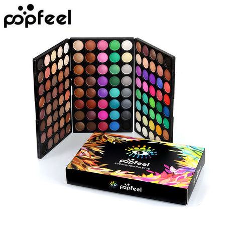 Professional Makeup Eye Shadow Shimmer Matte Eyeshadow Palette Set Kit 120 Colors Cosmetic New Arrival