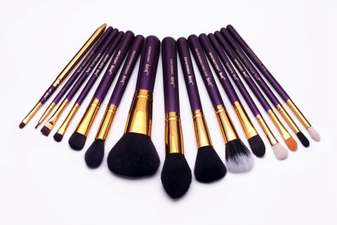 Jessup brushes for makeup 15pcs Makeup Brushes Set Powder Foundation Eyeshadow Concealer Eyeliner Lip Brush Tool T095