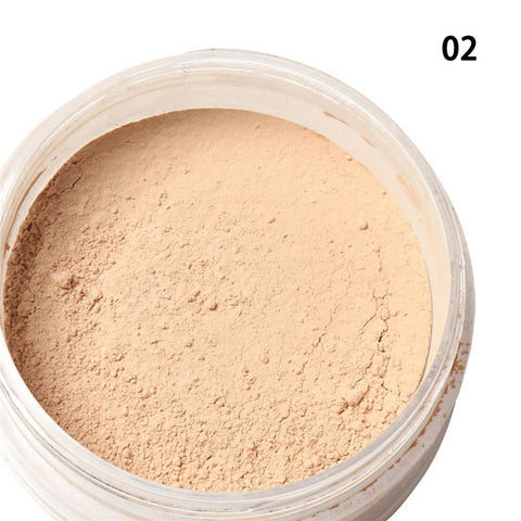 Hot Face Makeup Finish Powder Waterproof Smooth Loose Powder Foundation Cosmetic