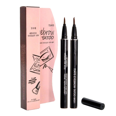 1Pc Women Pro Eyes Makeup Product Waterproof Brown 7 Days Eye Brow Eyebrow Tattoo Pen Liner Long Lasting Makeup Women Gifts