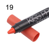 1 PCS Multicolor Menow Kissproof Lip Liner Pencil Waterproof Makeup Matte Lipstick Lipliner Pen with Sharpener