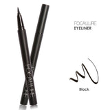 FOCALLURE Pro 3Pcs Eyes Daily Makeup Use Black Eyeliner Mascara and Eyebrow Cream