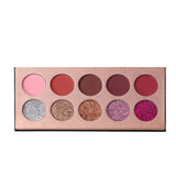 BEAUTY GLAZED Brand Natural Makeup Palette Makeup Long-lasting Eye Shadow Easy To Wear Eyeshadow Natural Matte Shimmer Hot Sale