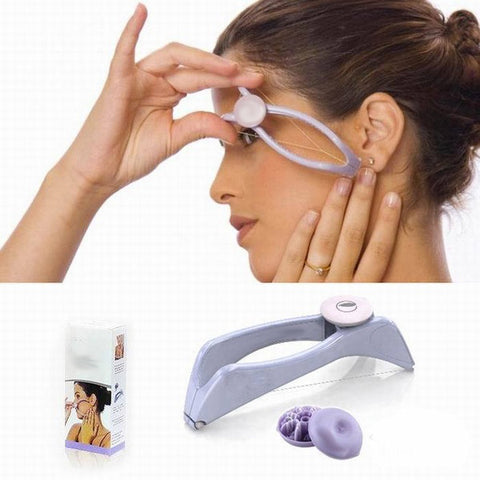 Free shipping Hot New Body Hair Epilator Threader System Facial Hair Removal Makeup Beauty Tools Uncharged GYH