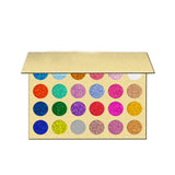 24 Colors Glitter Eyeshadow Palette Pressed Powder Rainbow Diamond Eye Shadow Makeup Palette Nude Shimmer Smokey Eyes Cosmetics