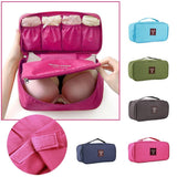 Women Girl Lady Cosmetic Bag Korean Makeup Organizer Underwear Bra Makeup Make Up Cosmetic Storage Bags Travel Bags Handbags