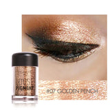 FOCALLURE 12 Colors Eye Shadow Powder Super Bright Shining Bright Glitter Powder Diamond Makeup