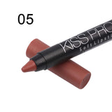 1 PCS Multicolor Menow Kissproof Lip Liner Pencil Waterproof Makeup Matte Lipstick Lipliner Pen with Sharpener