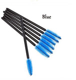 Bittb 100pc Eyelashes Eyebrow Brushes Makeup Applicator Eye Lash Extension Disposable Brushes Set Mascara Wands Eyelash Brushes