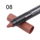1 PCS Multicolor Menow Kissproof Lip Liner Pencil Waterproof Makeup Matte Lipstick Lipliner Pen with Sharpener