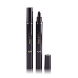 2017 New Miss Rose Brand Eyes Liner Liquid Make Up Pencil Waterproof Black Double-ended Makeup Stamps Eyeliner Pencil