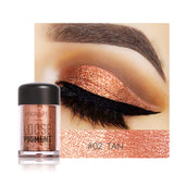 FOCALLURE 12 Colors Eye Shadow Powder Super Bright Shining Bright Glitter Powder Diamond Makeup