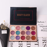 BEAUTY GLAZED Brand Natural Makeup Palette Makeup Long-lasting Eye Shadow Easy To Wear Eyeshadow Natural Matte Shimmer Hot Sale