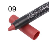 1 PCS Multicolor Menow Kissproof Lip Liner Pencil Waterproof Makeup Matte Lipstick Lipliner Pen with Sharpener