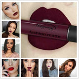 12Colors Long Lasting Waterproof Liquid Pencil Matte Lipstick Lip Gloss Makeup Nonstick cup
