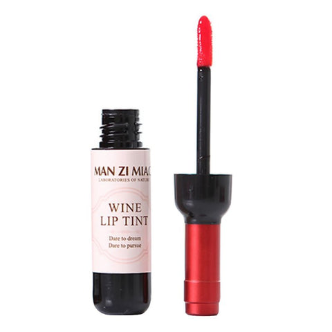 Korean Waterproof Wine Red Shape Lip Tint Baby Pink Lip For Women Batom Makeup Liquid Lipstick Lipgloss Cosmetic MK41
