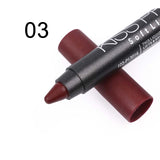 1 PCS Multicolor Menow Kissproof Lip Liner Pencil Waterproof Makeup Matte Lipstick Lipliner Pen with Sharpener