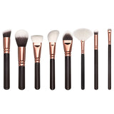 Professional 15pcs Makeup Brushes Set Pink Rose Golden Powder Foundation Eyes shadow Eyebrow Brush Cosmetics Make Up Tools Kit