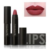 Focallure Makeup Matte Lipstick Metallic Pigment Nude Lips Makeup Long Lasting Lip Stick Pen Mineral Cosmetics maquiagem