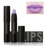 Focallure Makeup Matte Lipstick Metallic Pigment Nude Lips Makeup Long Lasting Lip Stick Pen Mineral Cosmetics maquiagem