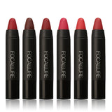 Focallure Makeup Matte Lipstick Metallic Pigment Nude Lips Makeup Long Lasting Lip Stick Pen Mineral Cosmetics maquiagem