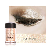 FOCALLURE 12 Colors Eye Shadow Powder Super Bright Shining Bright Glitter Powder Diamond Makeup