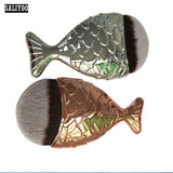 Lovely Mermaid Foundation Makeup Brush Fish Shaped Powder Blusher Cosmetic Makeup Brush Tool Kit Fishtail Bottom Contour Brushes