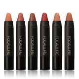 Focallure Makeup Matte Lipstick Metallic Pigment Nude Lips Makeup Long Lasting Lip Stick Pen Mineral Cosmetics maquiagem