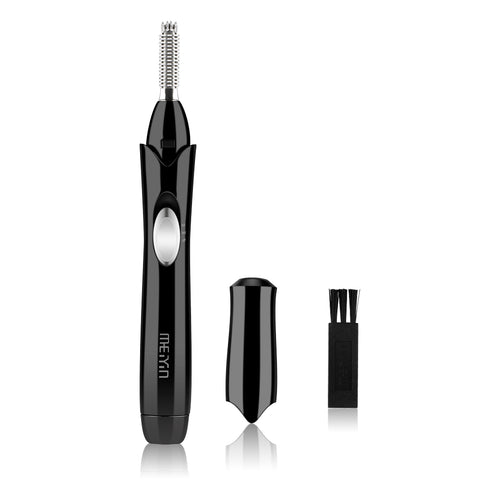 Portable Makeup Electric Eyelash Curler Eyelashes Curling Brush 360 Rotary Mascara Battery Power Cosmetic Tools Eyelash Brush