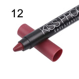 1 PCS Multicolor Menow Kissproof Lip Liner Pencil Waterproof Makeup Matte Lipstick Lipliner Pen with Sharpener