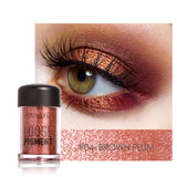 FOCALLURE 12 Colors Eye Shadow Powder Super Bright Shining Bright Glitter Powder Diamond Makeup
