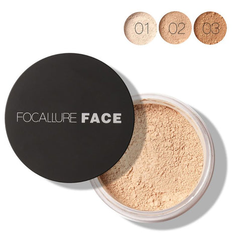 Hot Face Makeup Finish Powder Waterproof Smooth Loose Powder Foundation Cosmetic