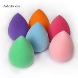 Addfavor 3Pcs Face Makeup Puff Non Latex Cosmetic Sponge Foundation Beauty Powder Puff Teardrop Make Up Sponge Tools maquiagem