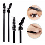 Bittb 100pc Eyelashes Eyebrow Brushes Makeup Applicator Eye Lash Extension Disposable Brushes Set Mascara Wands Eyelash Brushes