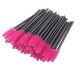 Bittb 100pc Eyelashes Eyebrow Brushes Makeup Applicator Eye Lash Extension Disposable Brushes Set Mascara Wands Eyelash Brushes