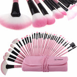 VANDER Pink 32pcs Makeup Brush Set Professional Cosmetic Kits Brushes Foundation Powder Blusher Eyeliner pincel maquiagem w/ Bag