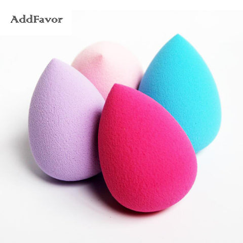 Addfavor 3Pcs Face Makeup Puff Non Latex Cosmetic Sponge Foundation Beauty Powder Puff Teardrop Make Up Sponge Tools maquiagem