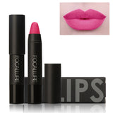 Focallure Makeup Matte Lipstick Metallic Pigment Nude Lips Makeup Long Lasting Lip Stick Pen Mineral Cosmetics maquiagem