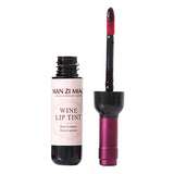 Korean Waterproof Wine Red Shape Lip Tint Baby Pink Lip For Women Batom Makeup Liquid Lipstick Lipgloss Cosmetic MK41