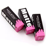 Hot Sale Fashion Color Beauty Red Lips Baton Matte Lip Stick Waterproof Makeup Pigment Brown Nude Matte Lipstick Pencils