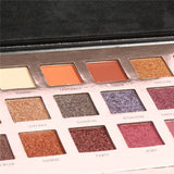 FOCALLURE 18 Color Eyeshadow Palette Shimmer Matte Beauty Makeup Set palette de maquillage Smoky Eye-shadow