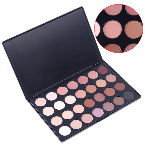 Professional 28 Color Eyeshadow Palette Women Fashion Face Camouflage Concealer Nude Eye Shadow Makeup Palette Cosmetic Tools