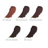 FOCALLURE Pro 3Pcs Eyes Daily Makeup Use Black Eyeliner Mascara and Eyebrow Cream