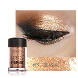 FOCALLURE 12 Colors Eye Shadow Powder Super Bright Shining Bright Glitter Powder Diamond Makeup