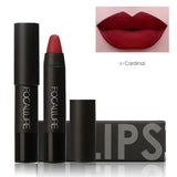 Focallure Makeup Matte Lipstick Metallic Pigment Nude Lips Makeup Long Lasting Lip Stick Pen Mineral Cosmetics maquiagem