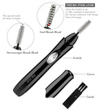 Portable Makeup Electric Eyelash Curler Eyelashes Curling Brush 360 Rotary Mascara Battery Power Cosmetic Tools Eyelash Brush